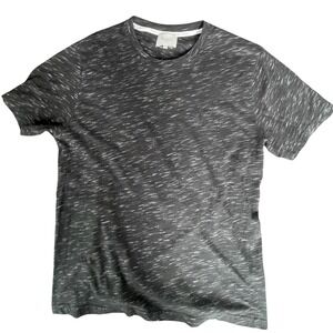 Pepe Jeans London Slub Knit Tee Mens L Charcoal Gray Casual T Shirt Streetwear